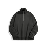Men's Oversized Basic Pullover Sweatshirt
